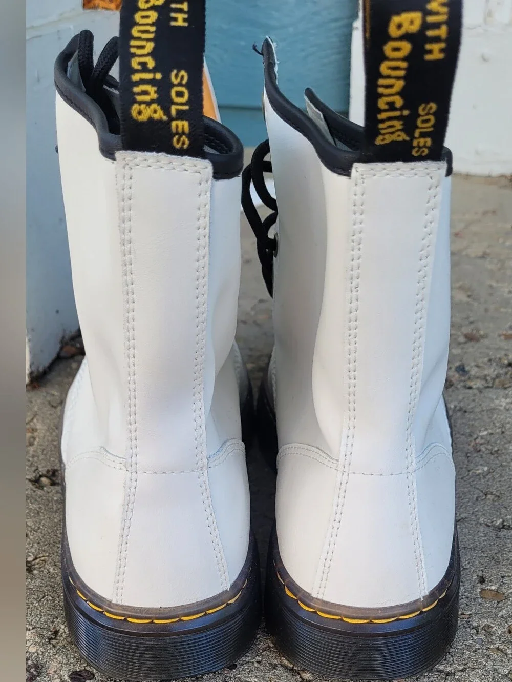 Dr. Martens stitching sole